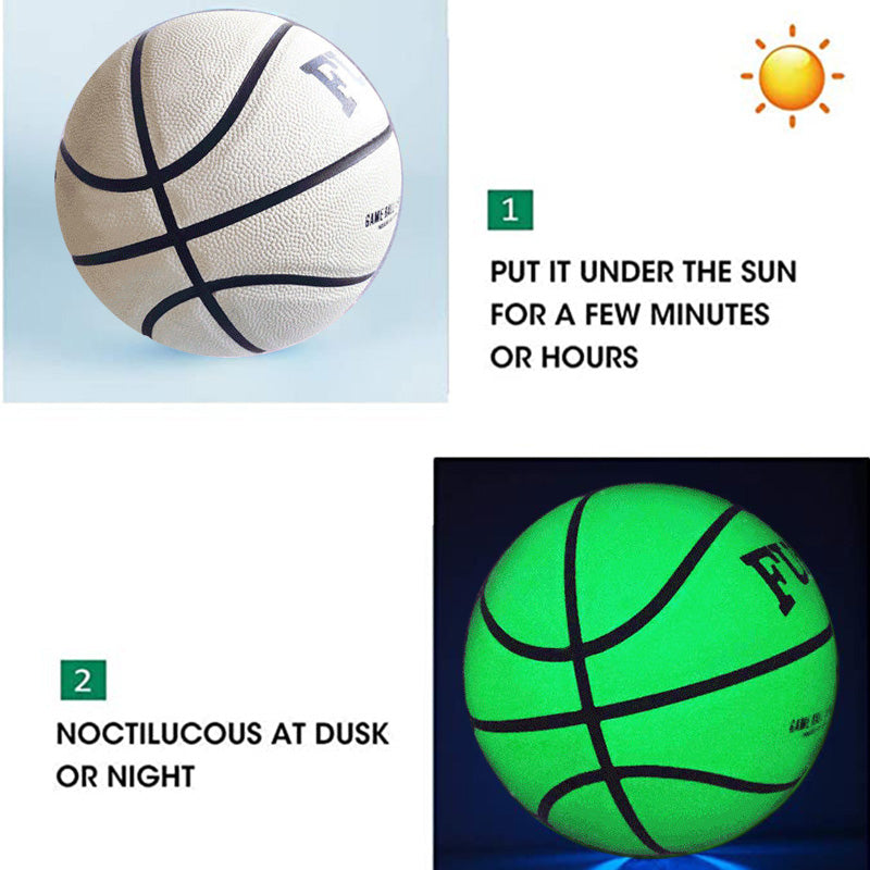 Reflective Light Up Basketball - Size 7 & Size 5