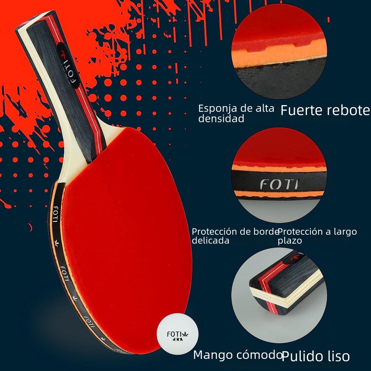 Table Tennis Racket and Ball Set with Optional Net