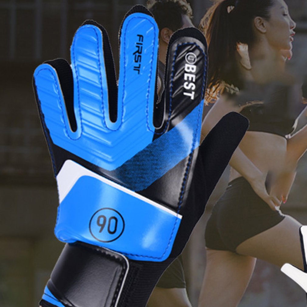 Kids' Soccer Goalkeeper Gloves with Anti-Slip Latex
