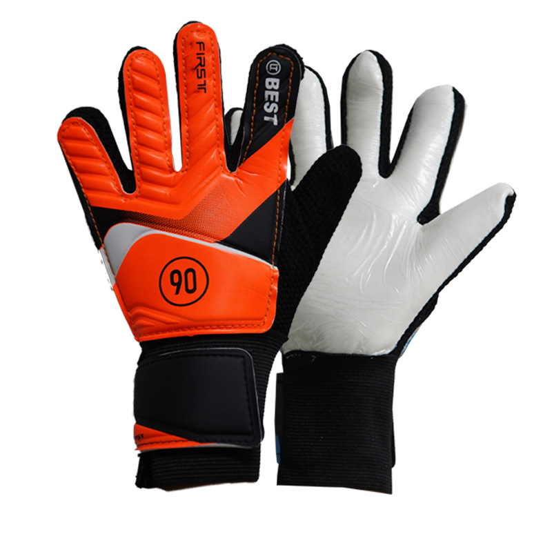Kids' Soccer Goalkeeper Gloves with Anti-Slip Latex