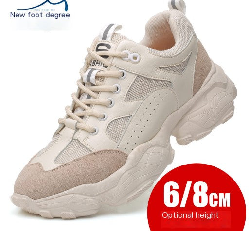 Dad Shoes, Mesh Sports Shoes, Height Increasing Sneakers